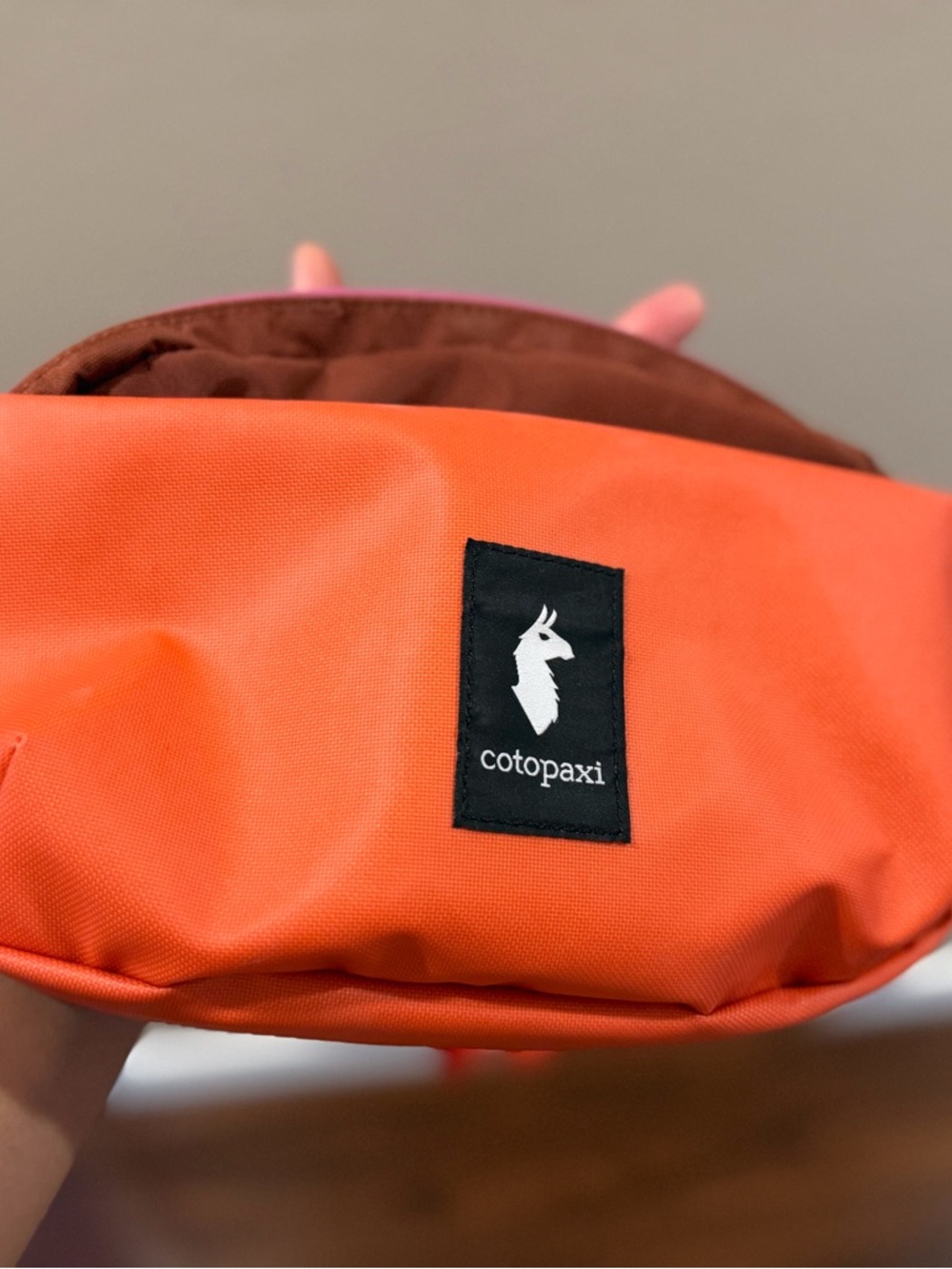 cotopaxi 2L Waist Pack with Brown Trim